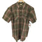 エルエルビーン L.L.Bean 両フラップ S/Sチェックプルオーバーシャツ メンズ JPN:XL