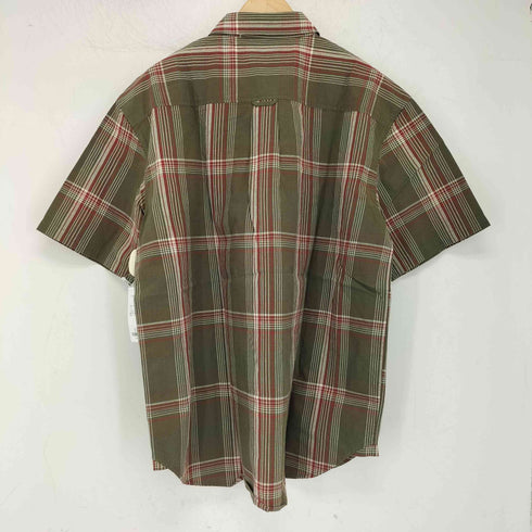 エルエルビーン L.L.Bean 両フラップ S/Sチェックプルオーバーシャツ メンズ JPN:XL