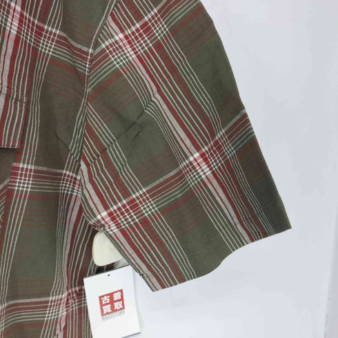 エルエルビーン L.L.Bean 両フラップ S/Sチェックプルオーバーシャツ メンズ JPN:XL