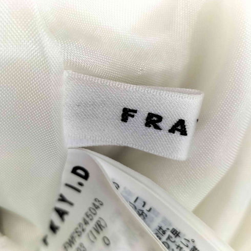 フレイアイディー FRAY I.D 24AW マトラッセラメジャガードタックフレアスカート レディース JPN:0