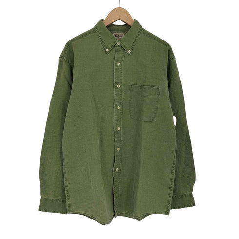 エルエルビーン L.L.Bean リネンコットン L/Sシャツ メンズ JPN:M