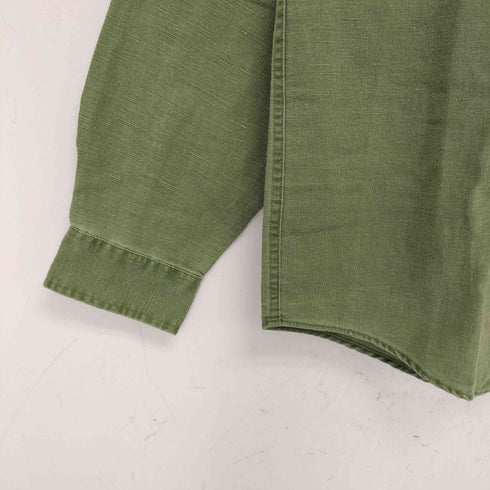 エルエルビーン L.L.Bean リネンコットン L/Sシャツ メンズ JPN:M