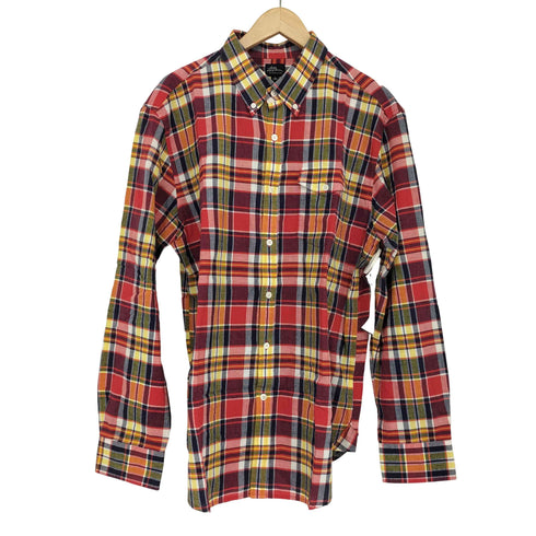 エルエルビーン L.L.Bean 復刻 筆記体タグ ボタンダウン チェックシャツ メンズ JPN:L