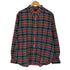 エルエルビーン L.L.Bean 復刻 筆記体タグ ボタンダウン チェックシャツ メンズ JPN:L