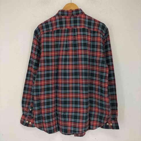 エルエルビーン L.L.Bean 復刻 筆記体タグ ボタンダウン チェックシャツ メンズ JPN:L