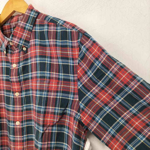 エルエルビーン L.L.Bean 復刻 筆記体タグ ボタンダウン チェックシャツ メンズ JPN:L