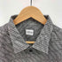 アルマーニコレツィオーニ ARMANI COLLEZIONI チェック 総柄 プリント L/S レギュラーカラー シャツ メンズ import:XL