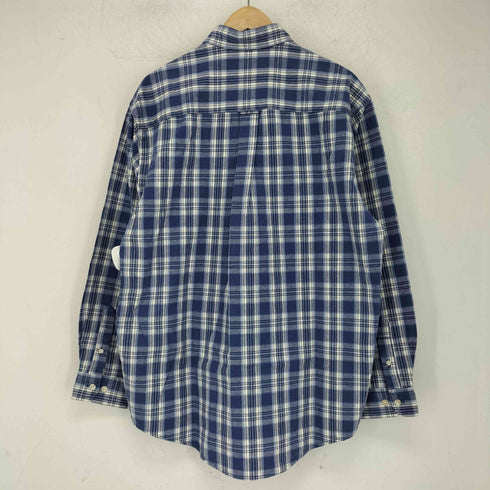 エディーバウアー Eddie Bauer 白タグ チェック L/S BD シャツ メンズ JPN:S