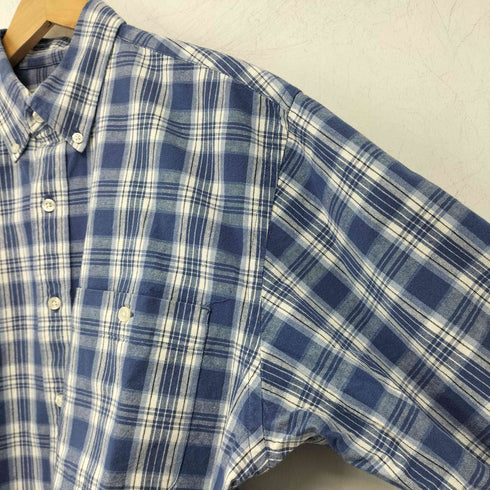 エディーバウアー Eddie Bauer 白タグ チェック L/S BD シャツ メンズ JPN:S