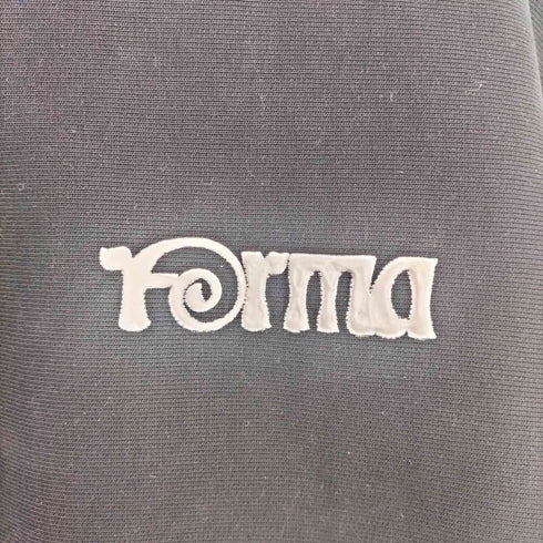 FORMA 両面ロゴデザインクルーネックニット import メンズ XS