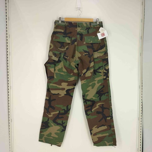 ユーエスアーミー U.S. ARMY 90s AMERICAN APPAREL社製 ウッドランドカモ BDU 6ポケット トラウザーズ カーゴパンツ メンズ MEDIUM-LONG