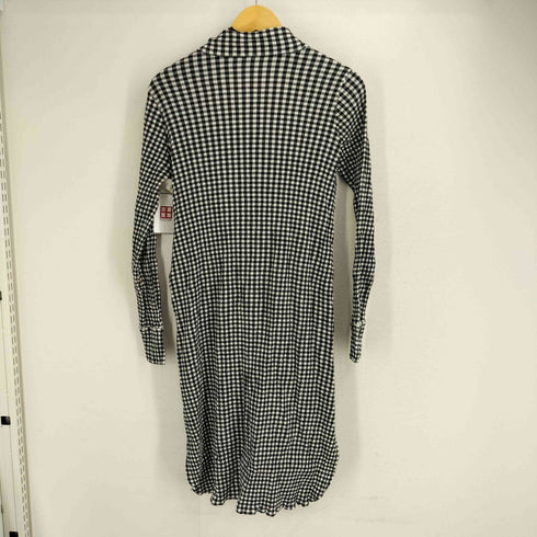 ツモリチサト TSUMORI CHISATO ギンガムチェック シワ加工 シャツワンピース レディース JPN:2
