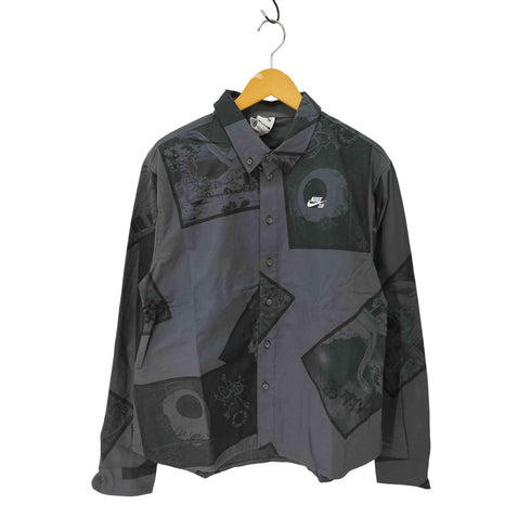 ナイキスケートボーディング NIKE SB Long-Sleeve Button-Up Skate Top メンズ import:M