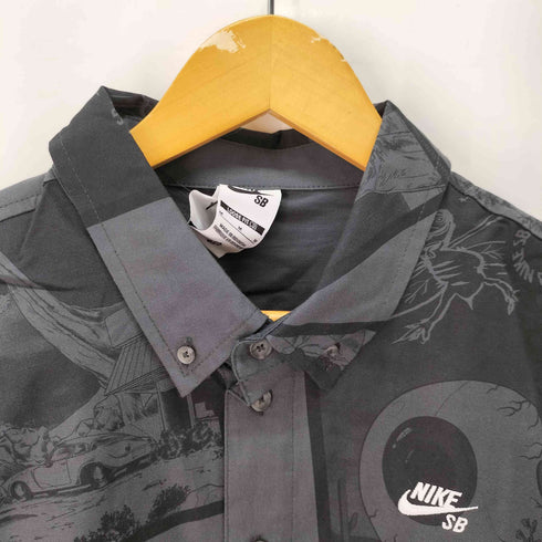 ナイキスケートボーディング NIKE SB Long-Sleeve Button-Up Skate Top メンズ import:M