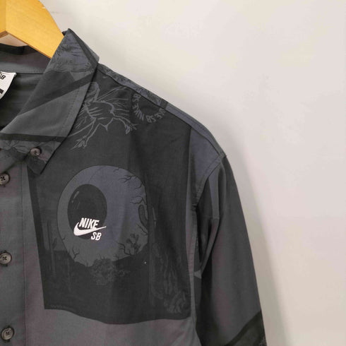 ナイキスケートボーディング NIKE SB Long-Sleeve Button-Up Skate Top メンズ import:M