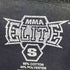 MMA ELITE グラフィックプリント レイヤード スリーブサーマル切替 クルーネック ロングスリーブTシャツ メンズ import:S