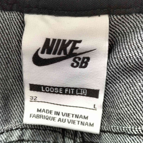 ナイキスケートボーディング NIKE SB Loose Denim Skate Pants スケートボードパンツ Loose Fit Straight Leg Full Length メンズ US:32-33
