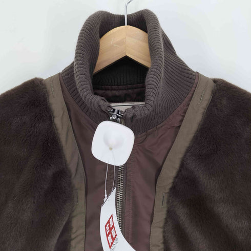チャオパニックティピー CIAOPANIC TYPY 24AW ファー切替ショートスタンドジャケット レディース ONE SIZE