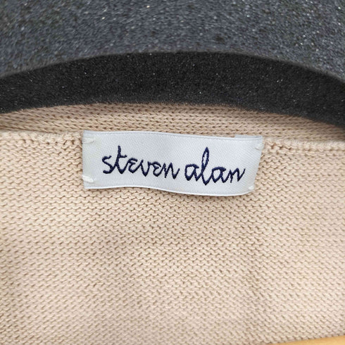 スティーブンアラン Steven Alan COTTON V-NECK CARDIGAN カーディガン レディース
