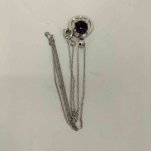 925刻印 シルバーチェーン 天然石ネックレス レディース