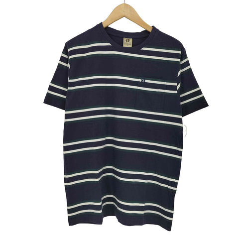 ハンテン HANGTEN ボーダーTシャツ メンズ JPN:L