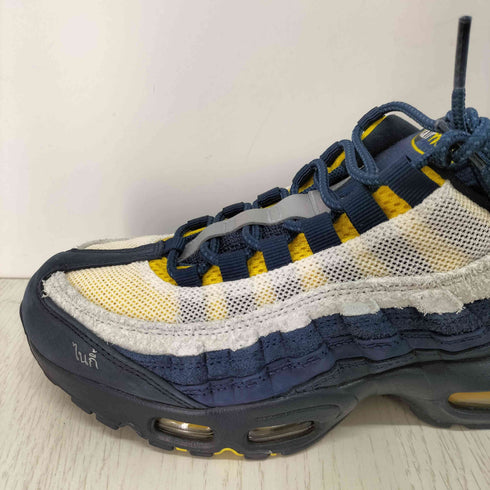 ナイキスケートボーディング NIKE SB Air Max 95 x Eric Koston Obsidian and Speed Yellow メンズ JPN:26