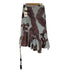 ヴィヴィアンウエストウッドレッドレーベル Vivienne Westwood RED LABEL レースストライプスカート レディース JPN:M