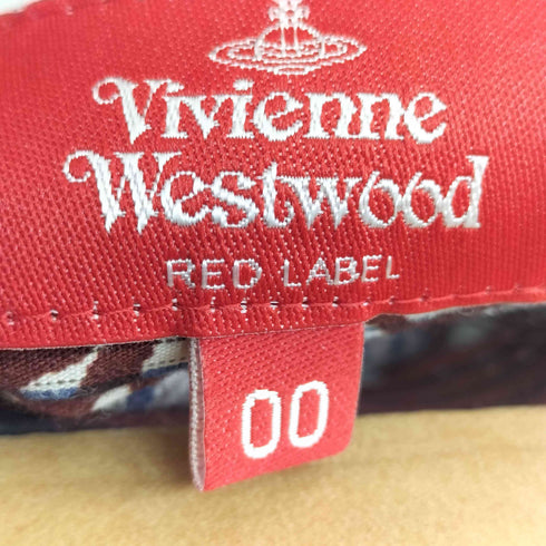 ヴィヴィアンウエストウッドレッドレーベル Vivienne Westwood RED LABEL レースストライプスカート レディース JPN:M