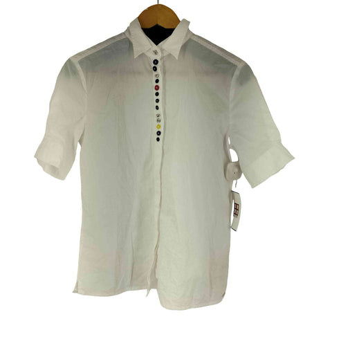 ディーゼル DIESEL マルチカラーボタン S/S シャツ レディース import:S