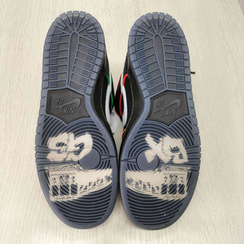 ナイキスケートボーディング NIKE SB Bronx Girls Skate Dunk Low Pro Black/Challenge Red メンズ JPN:26