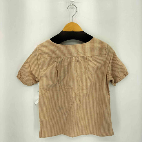 アーペーセー A.P.C. ショルダーボタン ストライプブラウス レディース S