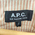 アーペーセー A.P.C. ショルダーボタン ストライプブラウス レディース S