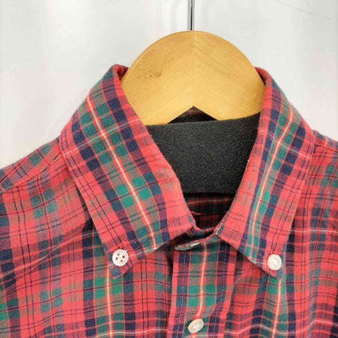 アイゾッドラコステ IZOD LACOSTE タータンチェックボタンダウンシャツ レディース 14