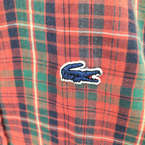 アイゾッドラコステ IZOD LACOSTE タータンチェックボタンダウンシャツ レディース 14
