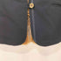 マカフィー MACPHEE Y2K 総ウール マスクラットファーライナー付き スタンドカラーミリタリージャケット レディース