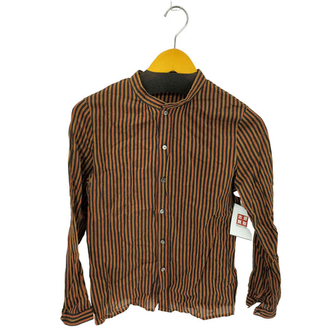 アーペーセー A.P.C. コットンシルク バンドカラーシャツ レディース XS
