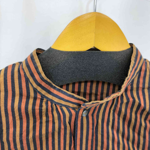 アーペーセー A.P.C. コットンシルク バンドカラーシャツ レディース XS