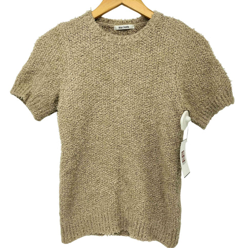 ウィムガゼット Whim Gazette 25SS ハンソデTWEEDYニットプルオーバー レディース FREE