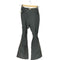 ラグアジェム LAGUA GEM ASYMMETRY RIBON フレアパンツ レディース S