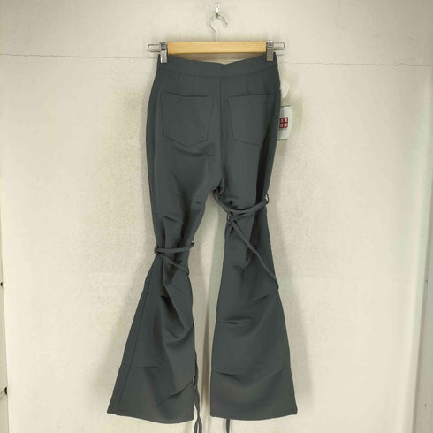ラグアジェム LAGUA GEM ASYMMETRY RIBON フレアパンツ レディース S