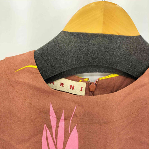 マルニ MARNI フラワープリント ワンピース レディース 38