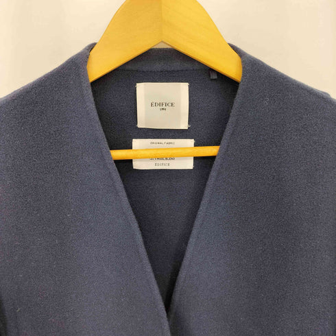 エディフィス EDIFICE ウール混 EDIFICE BLANKET 120 WOOL BLEND コート メンズ