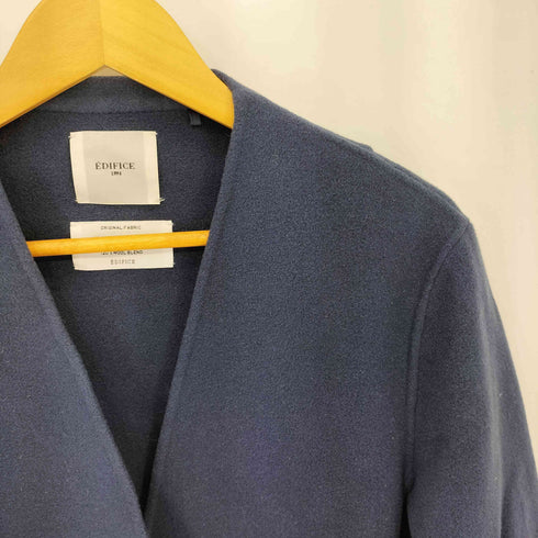 エディフィス EDIFICE ウール混 EDIFICE BLANKET 120 WOOL BLEND コート メンズ