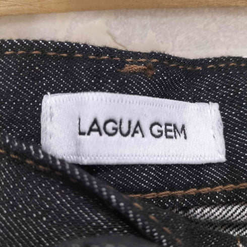ラグアジェム LAGUA GEM MIDST GATHER フレアデニム レディース XS