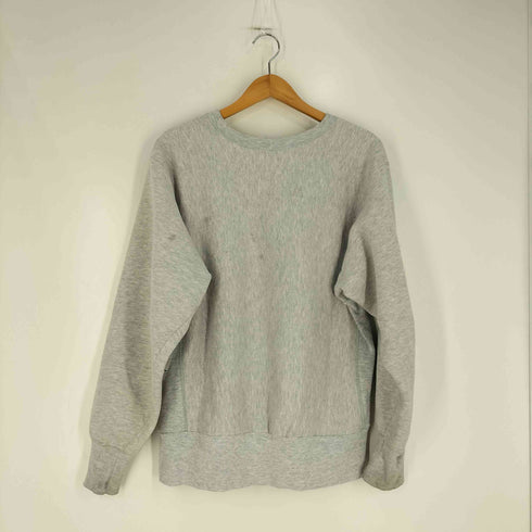 チャンピオン Champion 80s USA製 トリコタグ 完全目無し REVERSEWEAVE リバースウィーブ クルーネックスウェット メンズ import:L