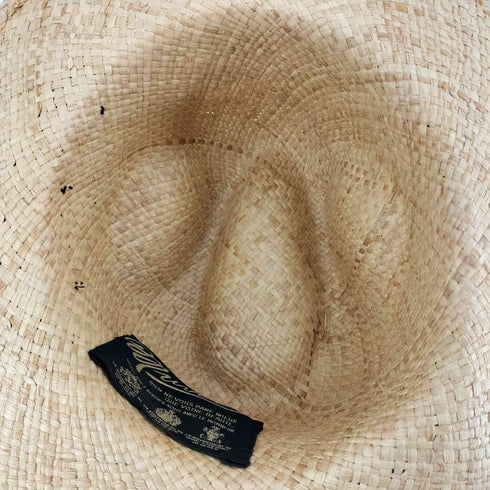 ミュベール MUVEIL リボンデザイン麦わら帽子 レディース