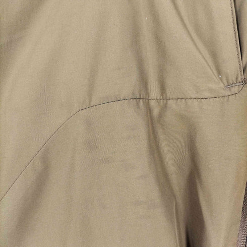 サロモン SALOMON 00s PRIMALOFT ロゴプリント 裾ドローコード アシンメトリージップ 中綿 パフベスト メンズ import:L