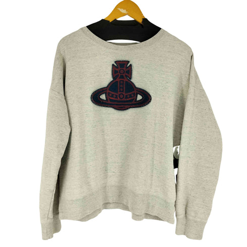 ヴィヴィアンウエストウッドレッドレーベル Vivienne Westwood RED LABEL フェルトオーブパッチスウェット レディース JPN:M
