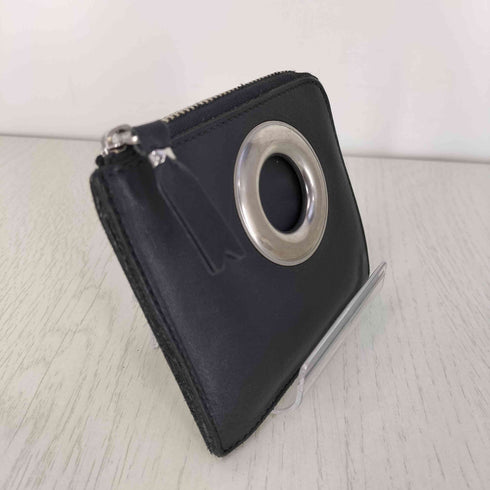 コムデギャルソン COMME des GARCONS シルバーアイレット レザー コインケース 小銭入れ メンズ