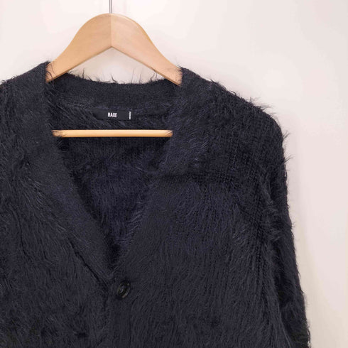 ハレ HARE SOFTロングシャギーカーディガン メンズ JPN:M